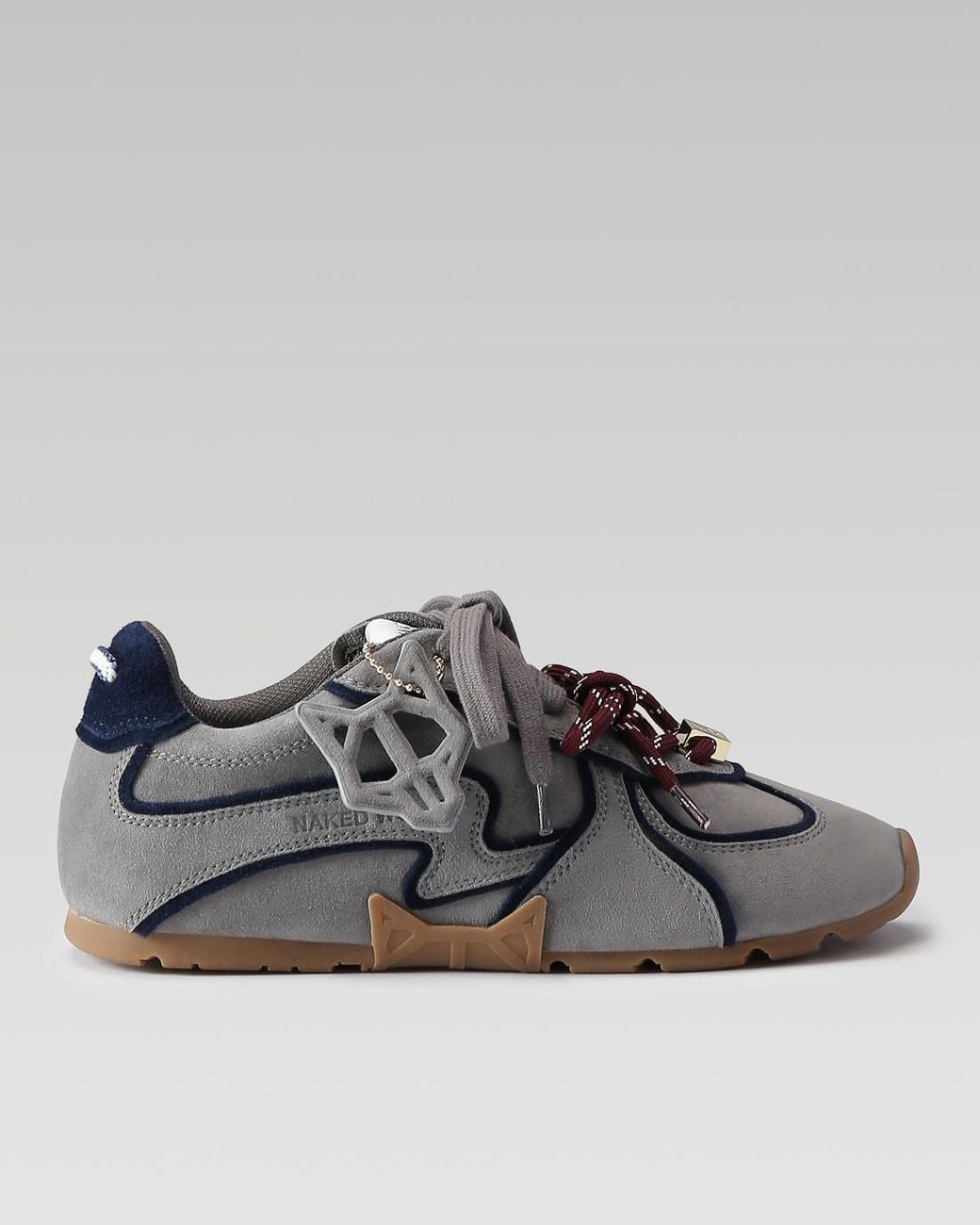 Naked Wolfe Gray Adored Suede