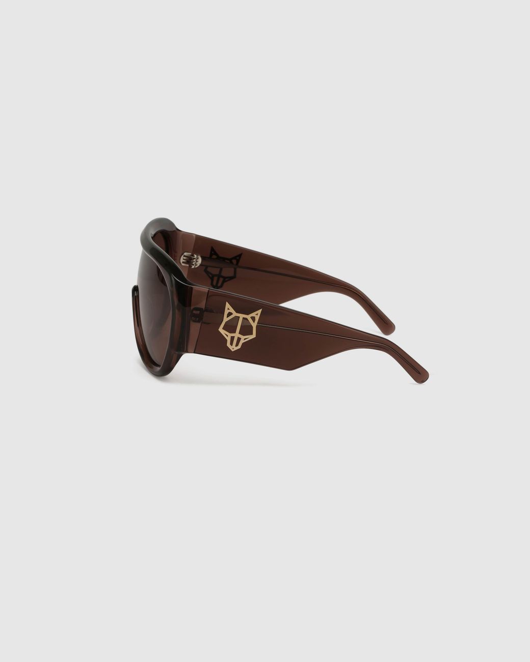 Naked Wolfe Brown Kim Sunglasses