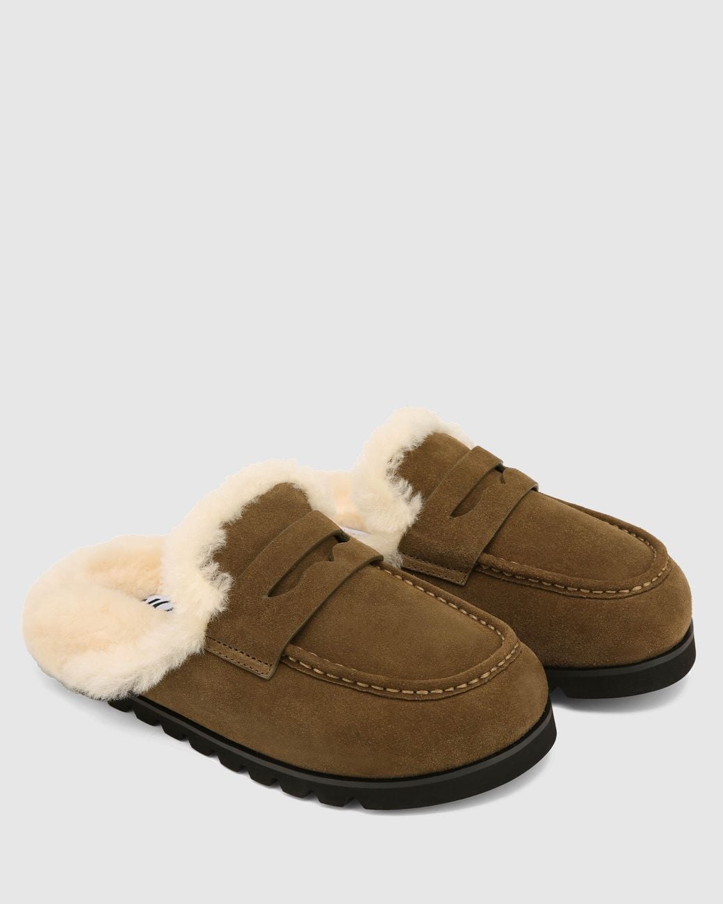 Naked Wolfe Brown Corded Suede