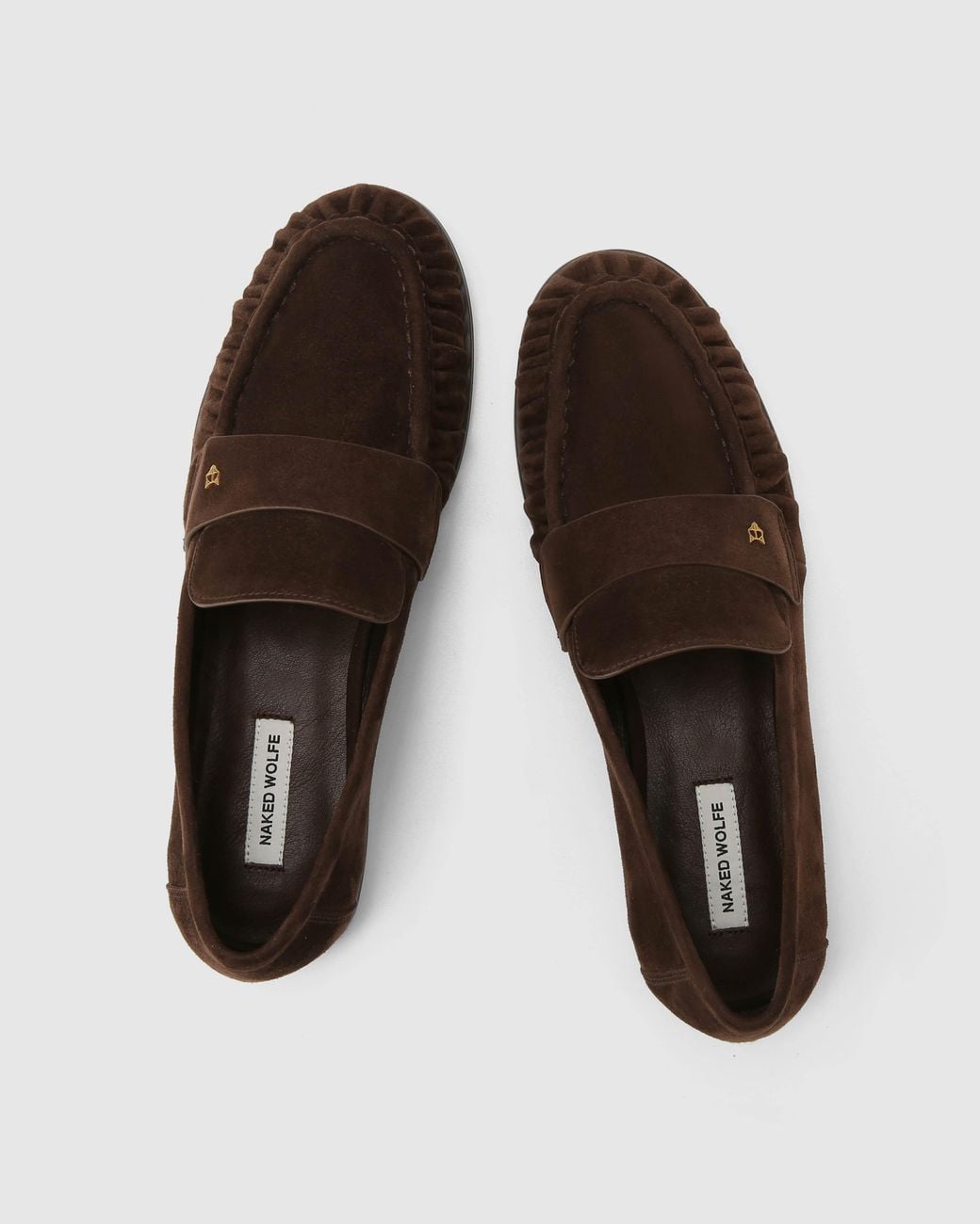 Naked Wolfe Brown Love Suede