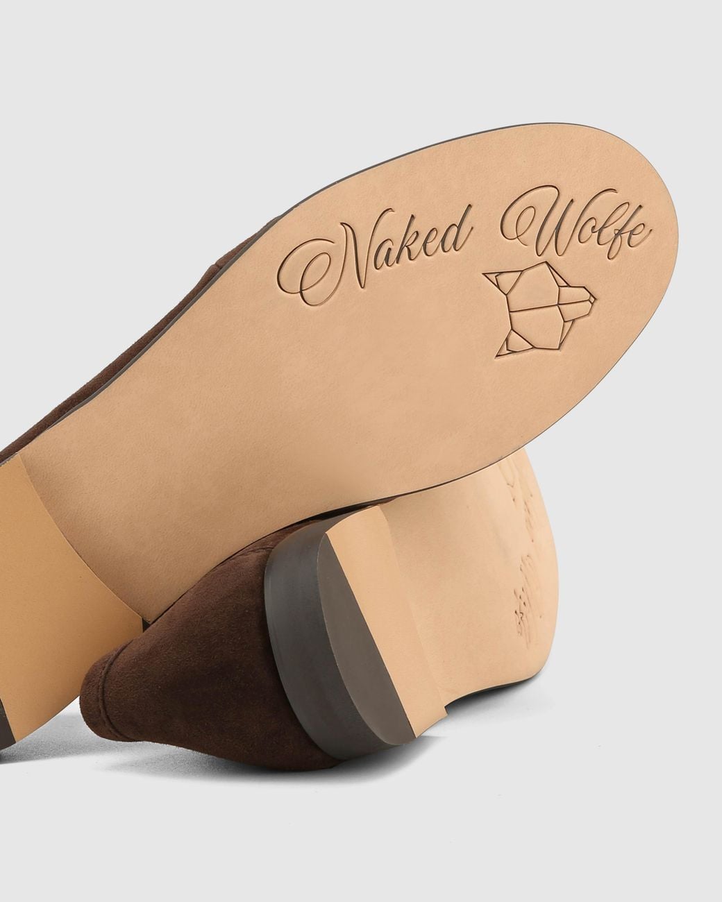 Naked Wolfe Brown Love Suede