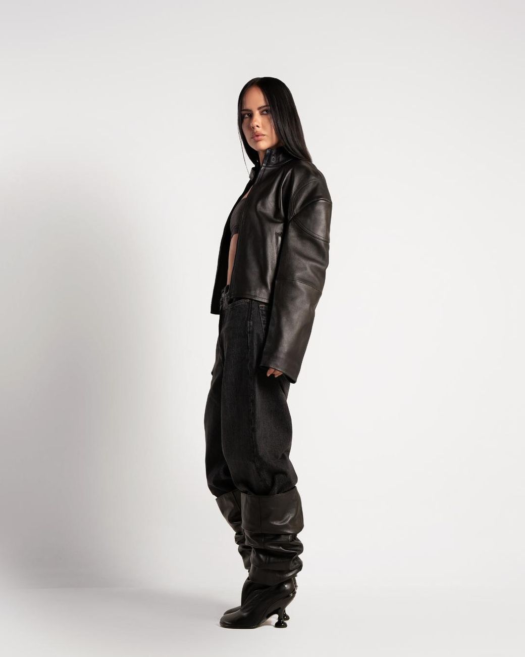 Naked Wolfe Nappa Leather Ankle Boots in Black | Lyst display picture 1