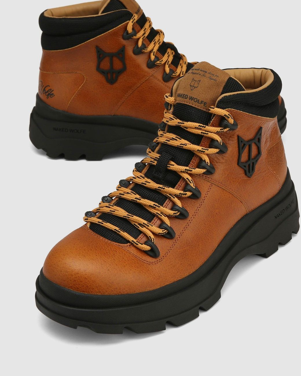 Naked Wolfe Brown Aspire Tan Leather