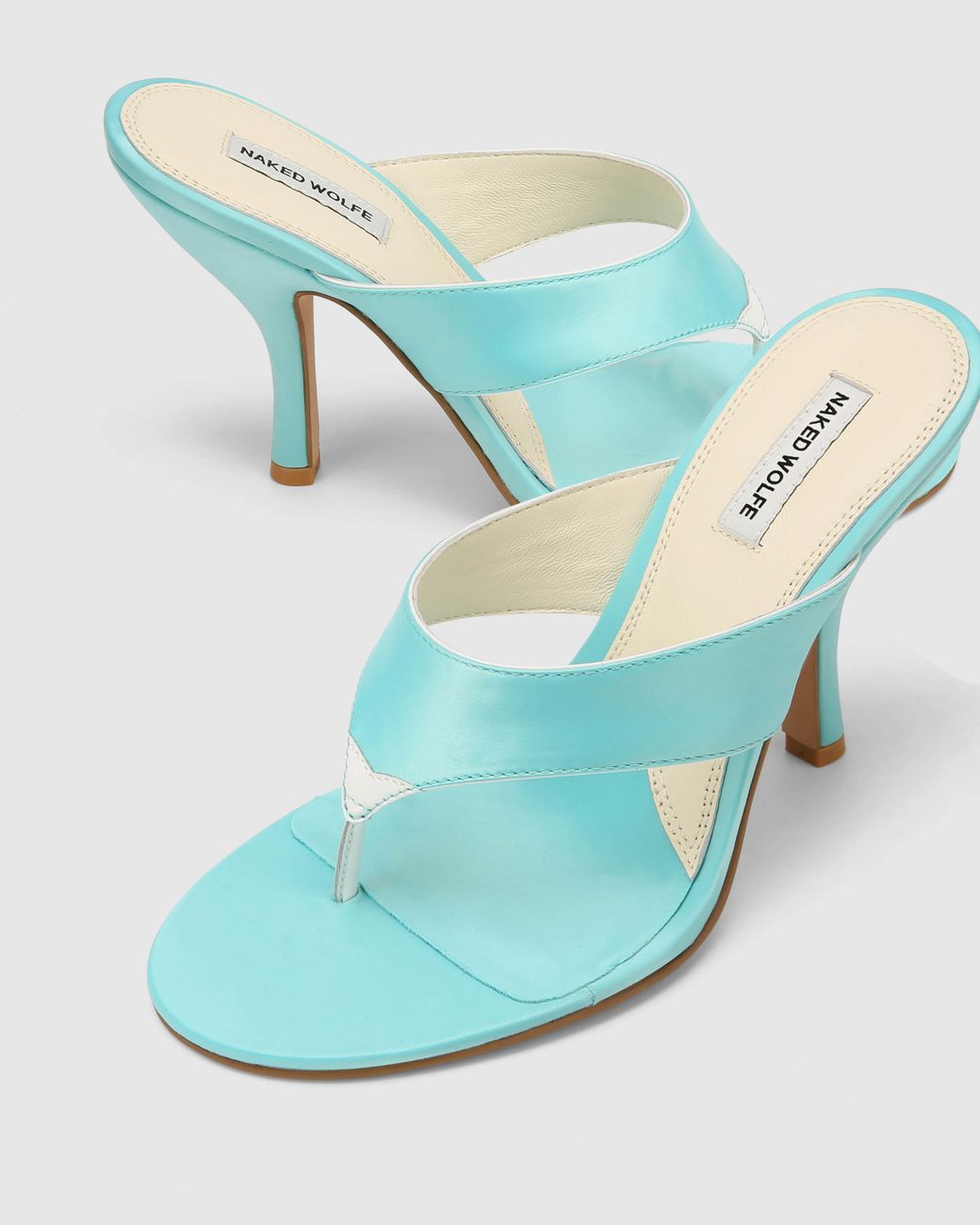 Naked Wolfe Blue Martine Sky Satin