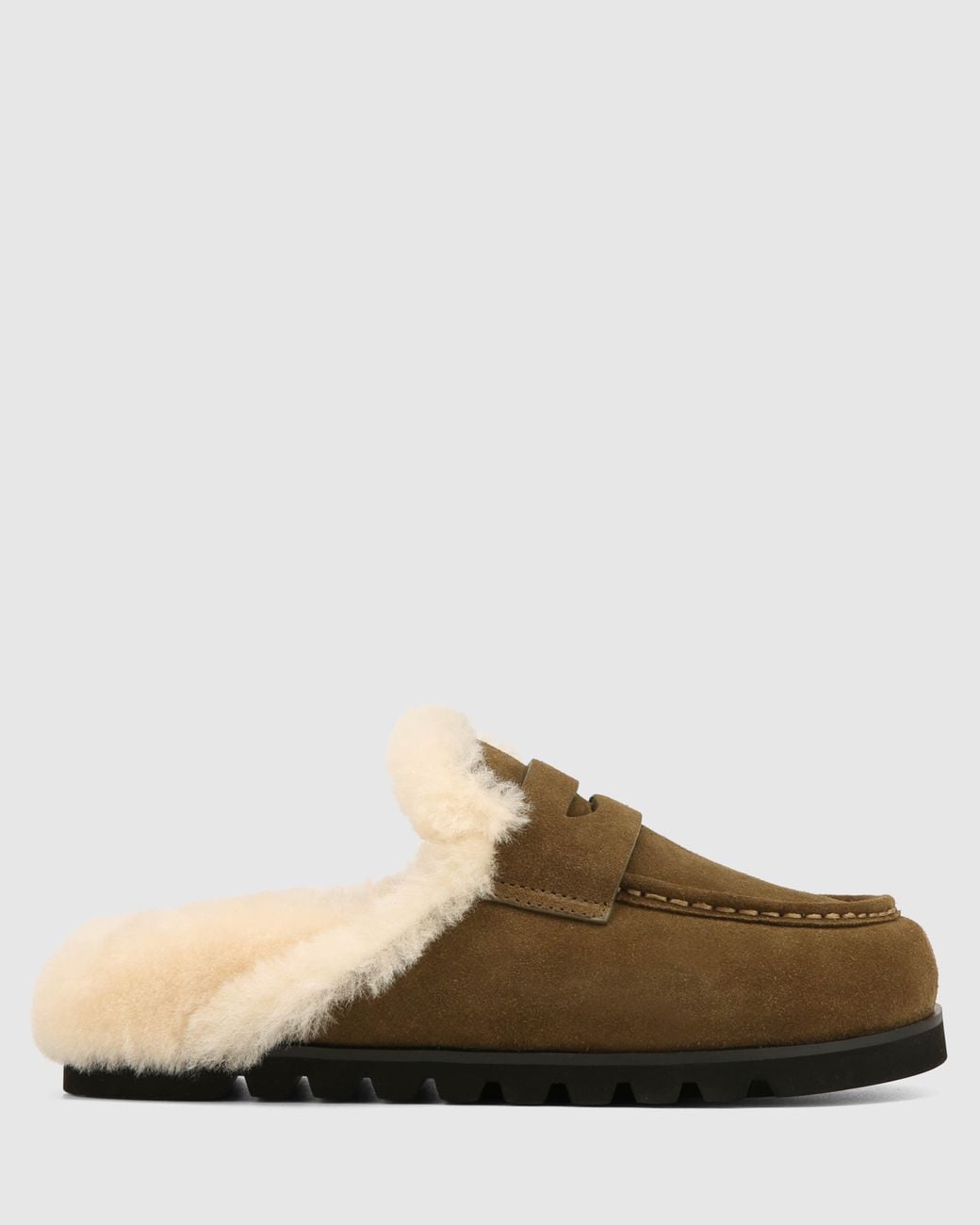 Naked Wolfe Brown Corded Suede