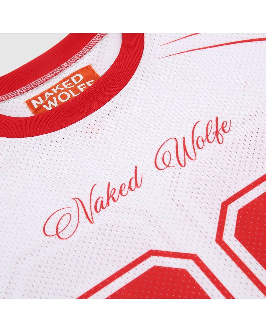 Naked Wolfe White Naked Wolfe Jersey Top
