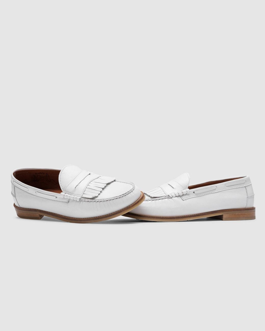 Naked Wolfe White Ravello Leather