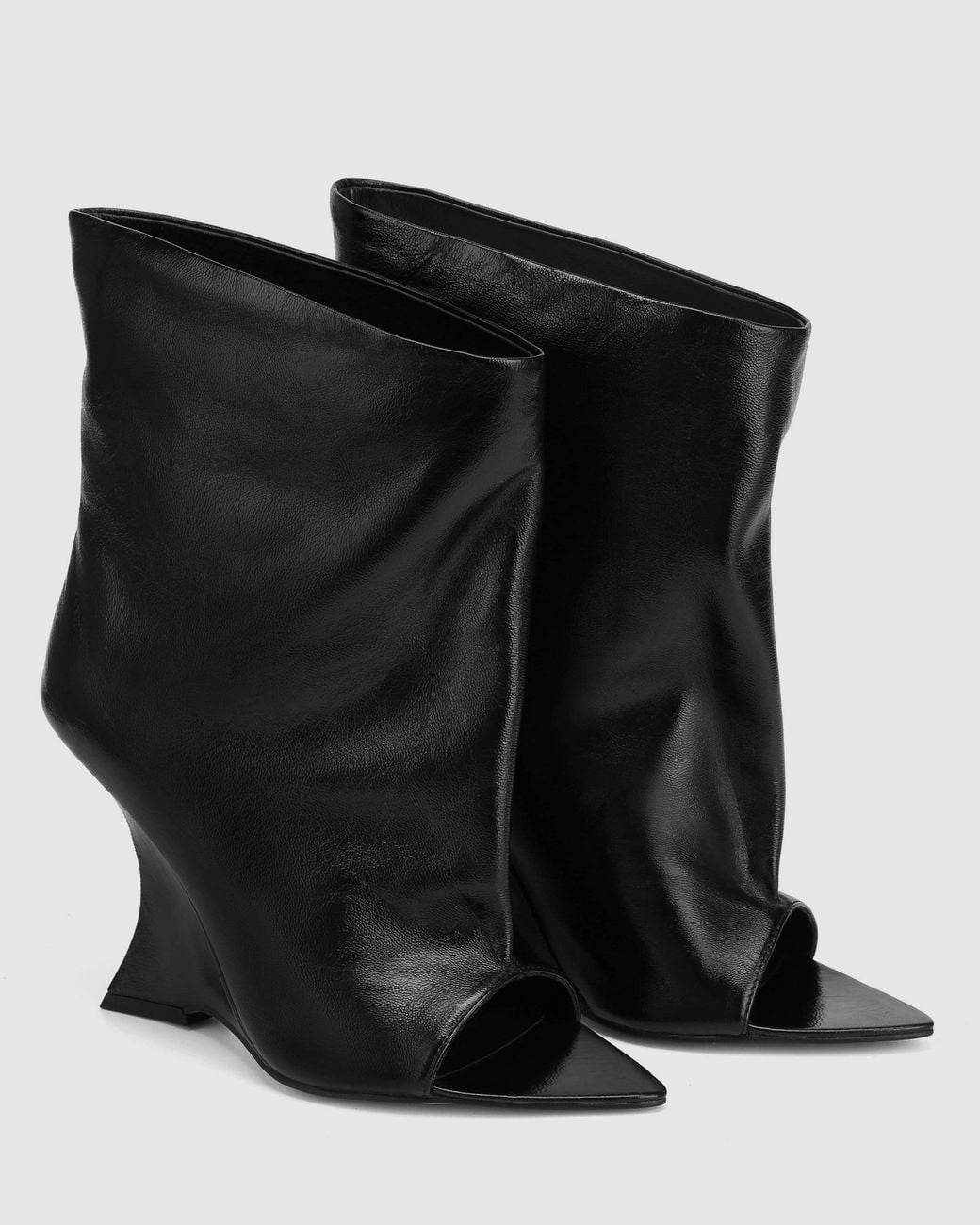 Naked Wolfe Black Reptile Leather