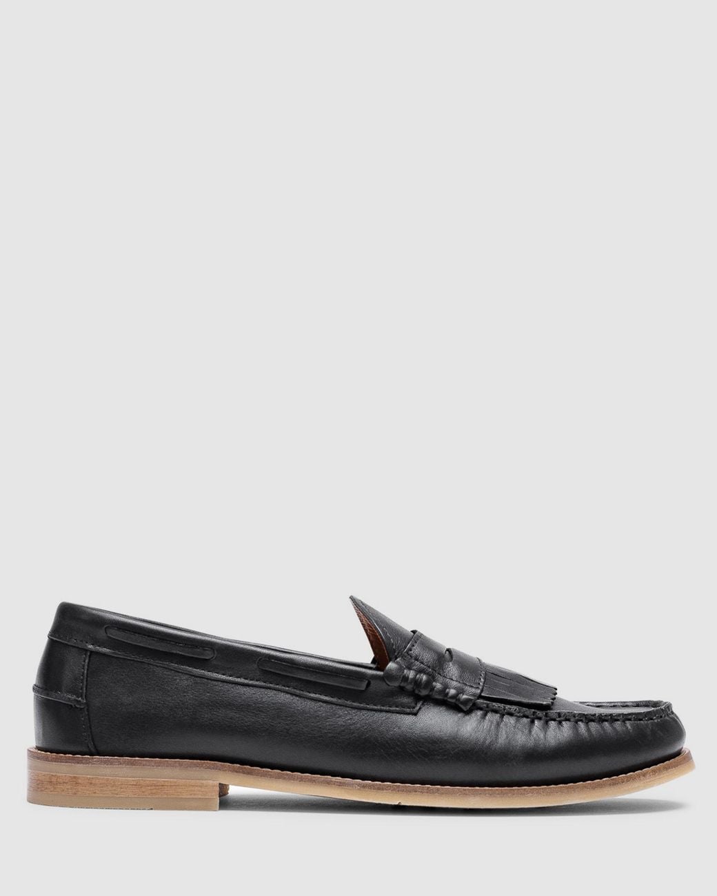 Naked Wolfe Black Ravello Leather