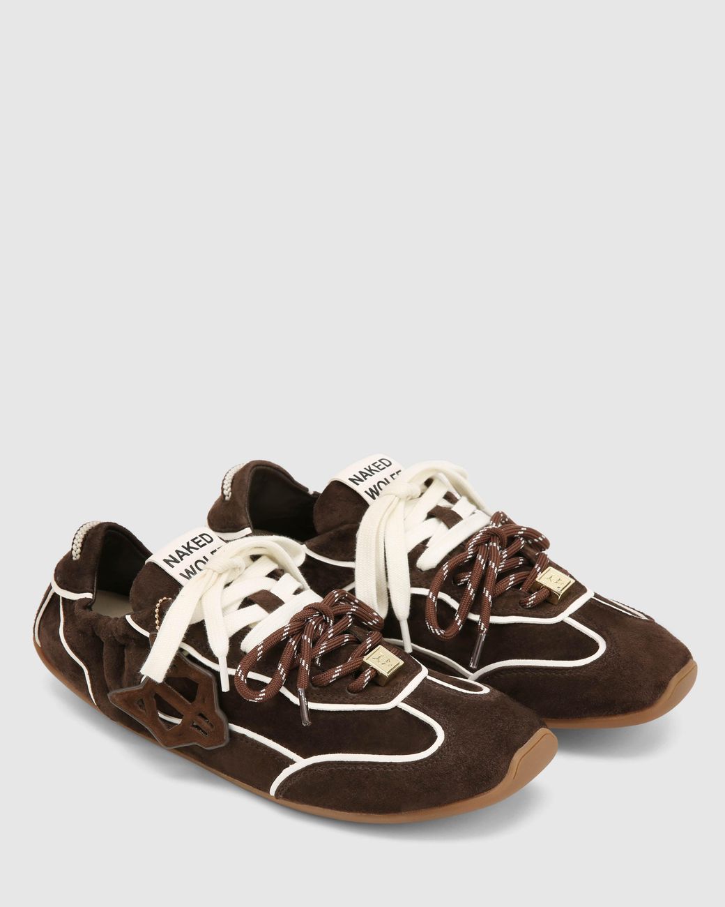 Naked Wolfe Brown Soul Biscuit Suede