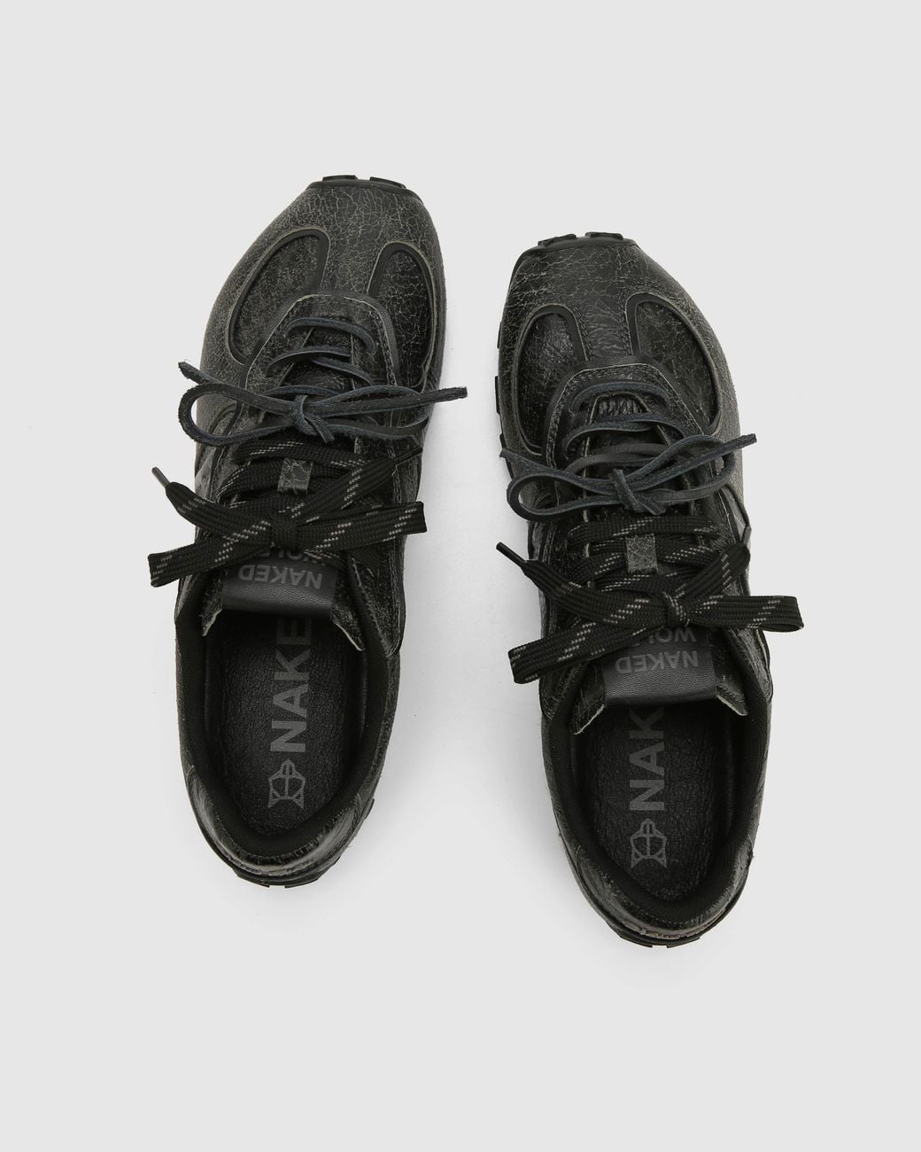 Naked Wolfe Black Lightning Distress Leather