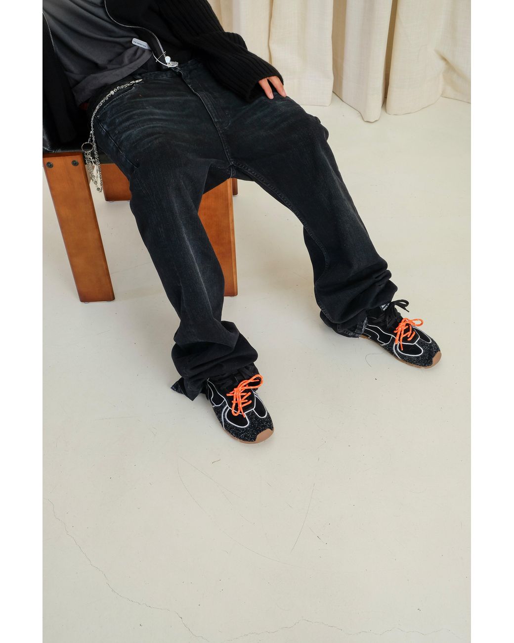 Naked Wolfe Black Ace Suede