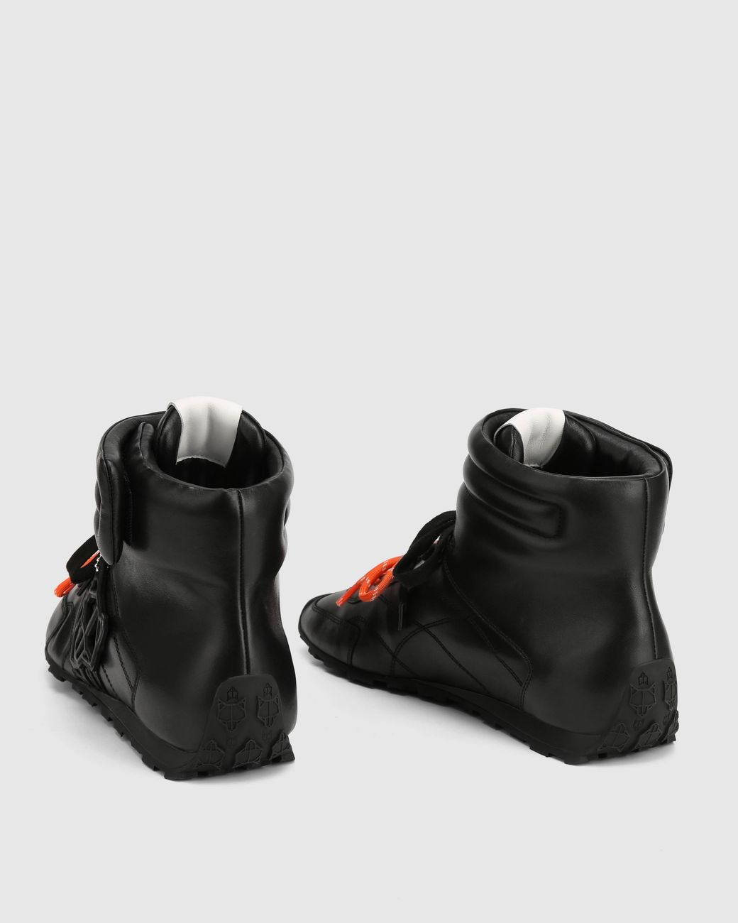 Naked Wolfe Black Love Sneaker Leather