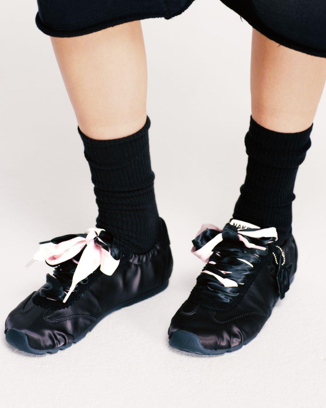 Naked Wolfe Black Adorable Satin