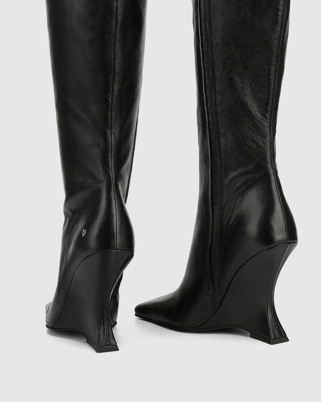 Naked Wolfe Black Adriana Leather