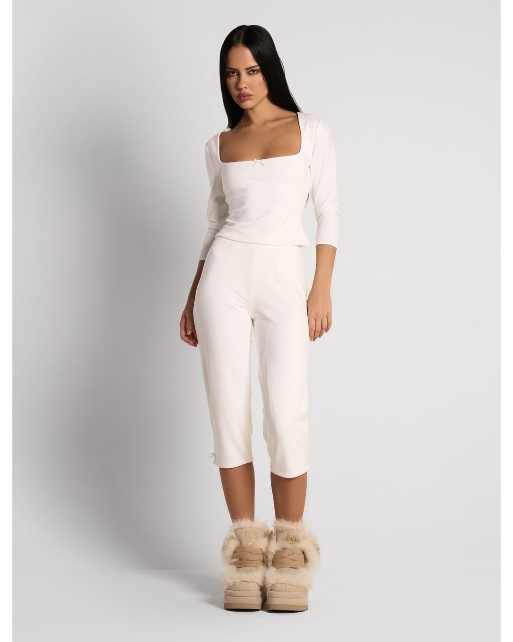 Naked Wolfe Natural Bambi Ice Suede