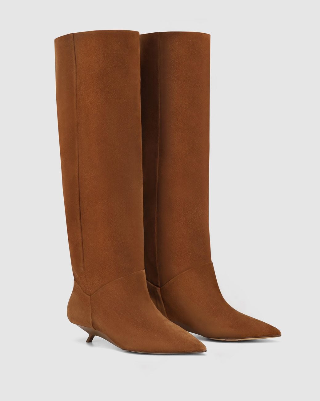 Naked Wolfe Brown Keria Cow Suede Tan