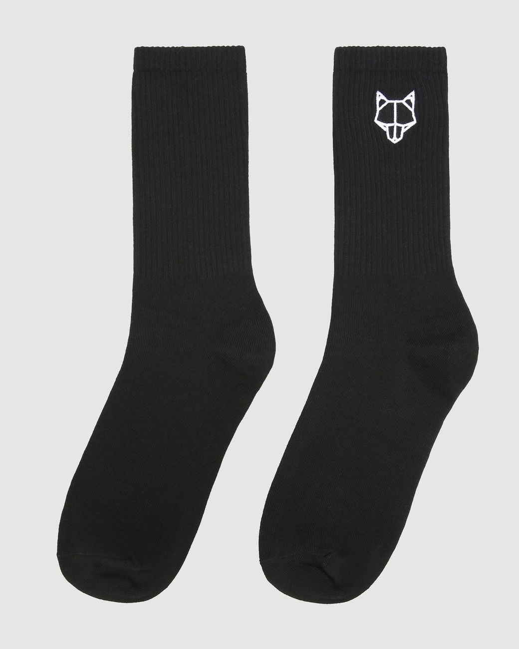 Naked Wolfe Black 3 Pack Crew Socks