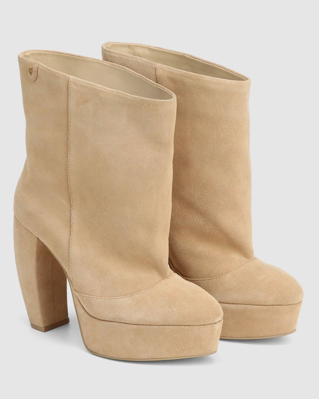 Naked Wolfe Natural Dancer Shell Suede