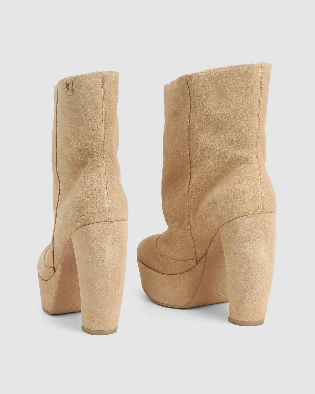 Naked Wolfe Natural Dancer Shell Suede