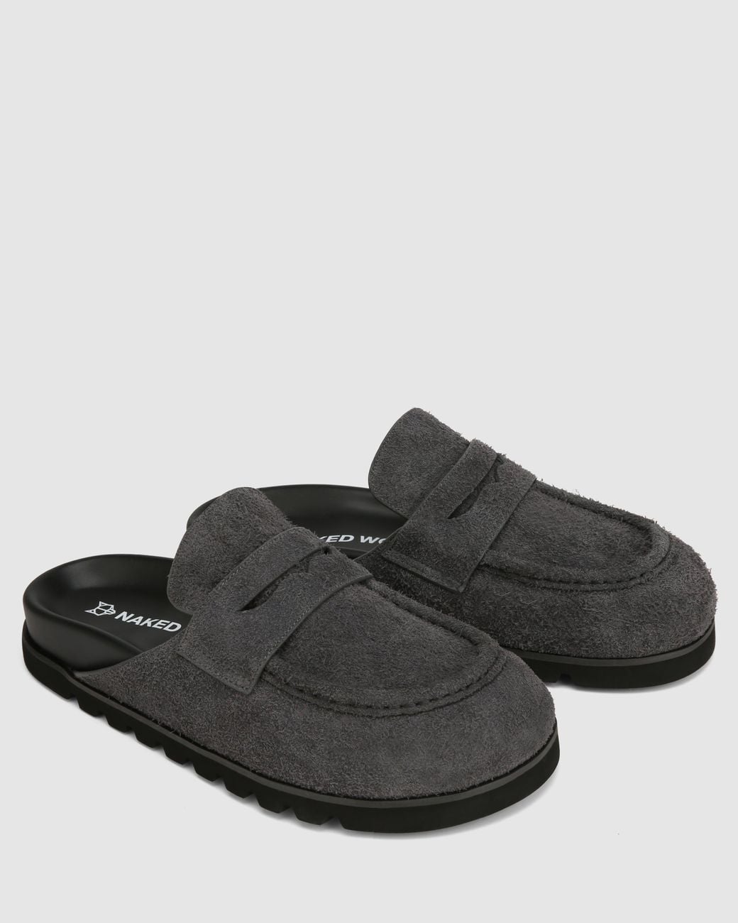 Naked Wolfe Black Cord Dark Suede