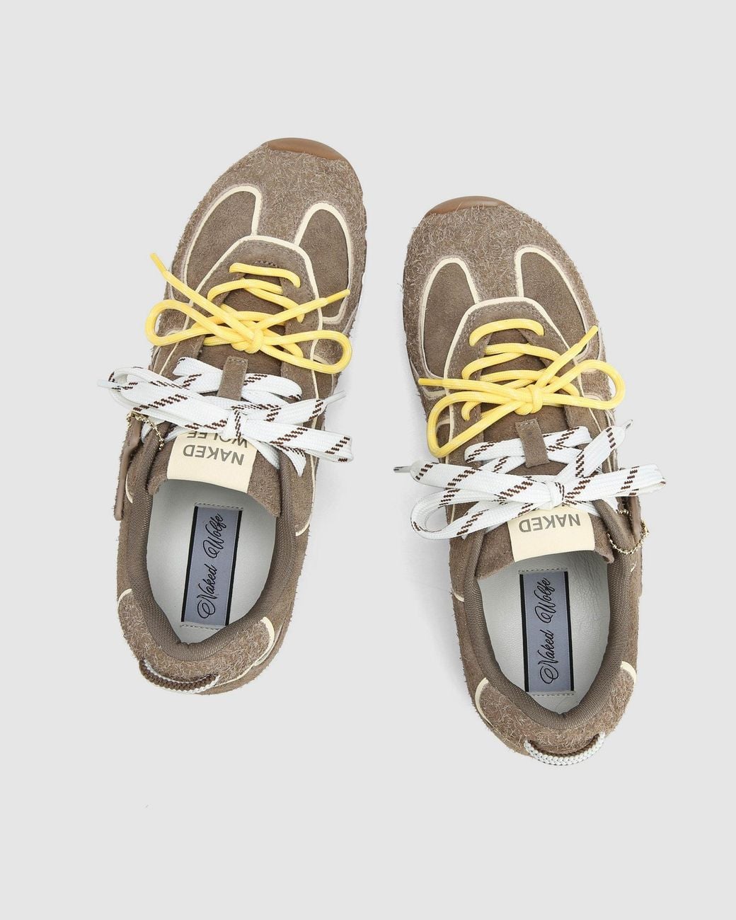 Naked Wolfe Brown Ace Suede