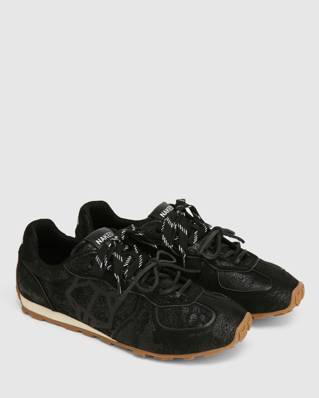 Naked Wolfe Black Lightning Distress Leather