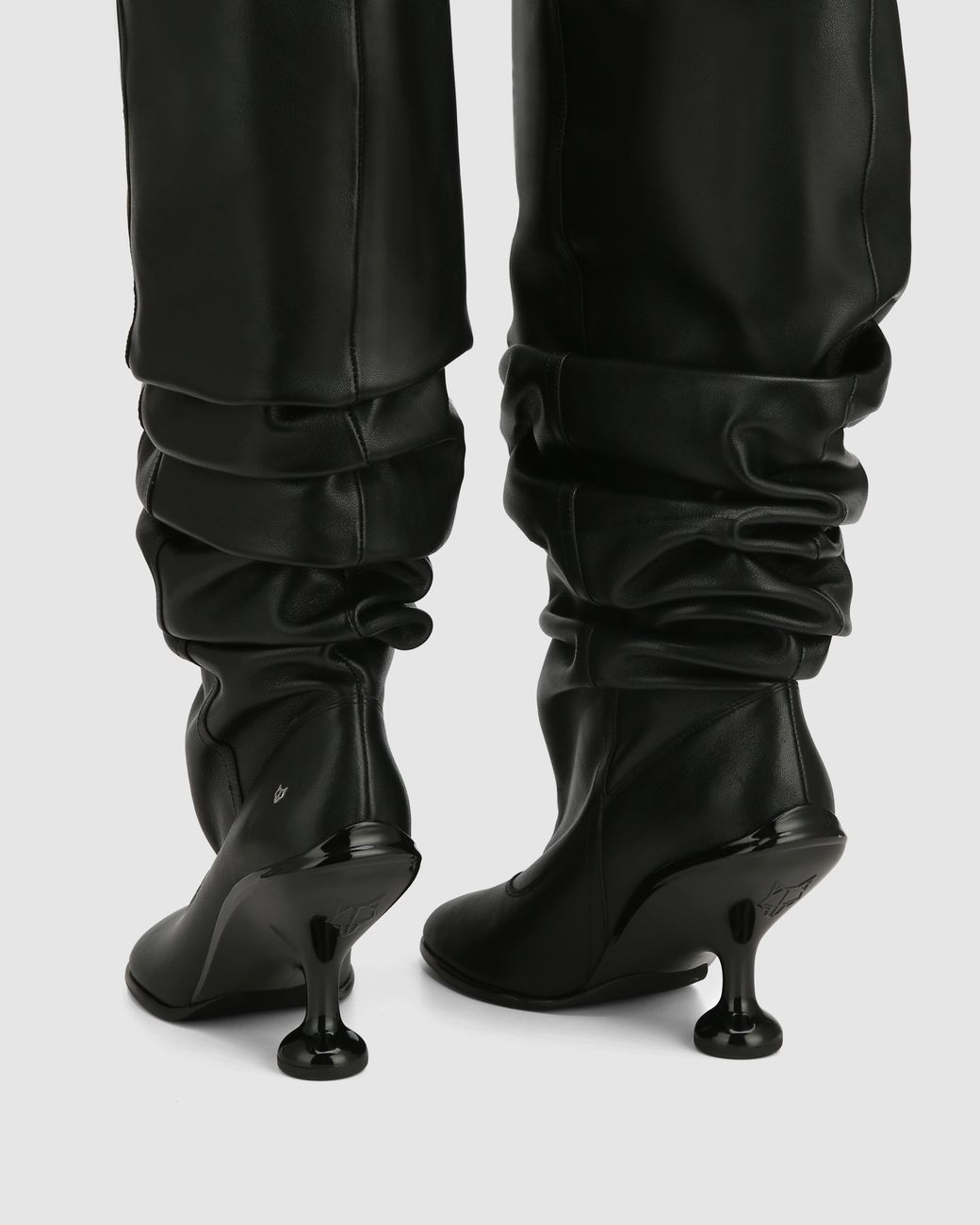 Naked Wolfe RARE Doom Nappa Prince Platform Ankle Boots Black Size 7M 9W BNIB Naked Wolfe | Shoes | Naked Wolfe Rare Doom Nappa Prince  main image 2