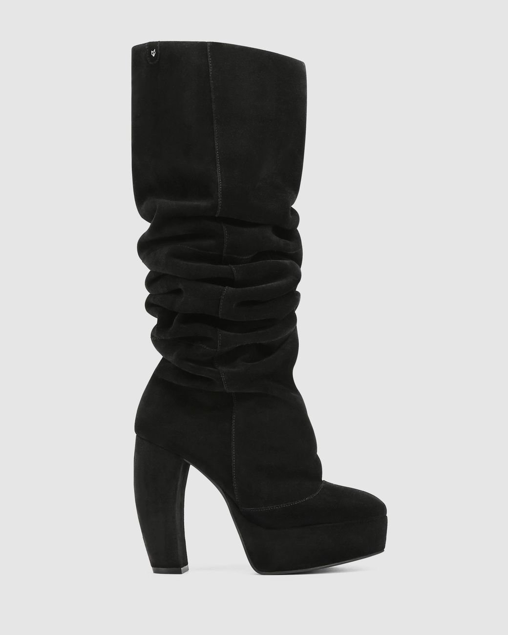 Naked Wolfe Black Dallas Suede