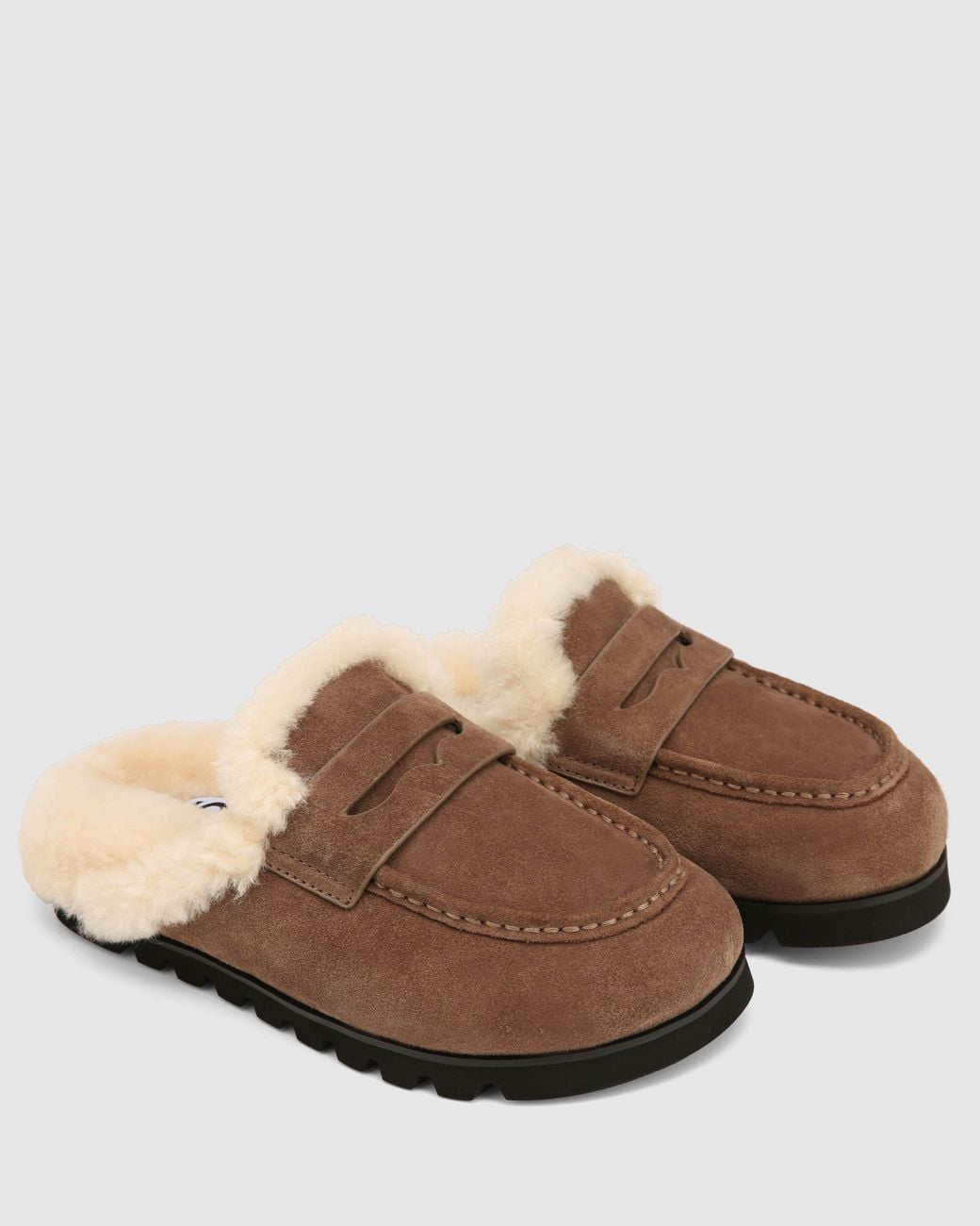 Naked Wolfe Brown Corded Tobacco Suede