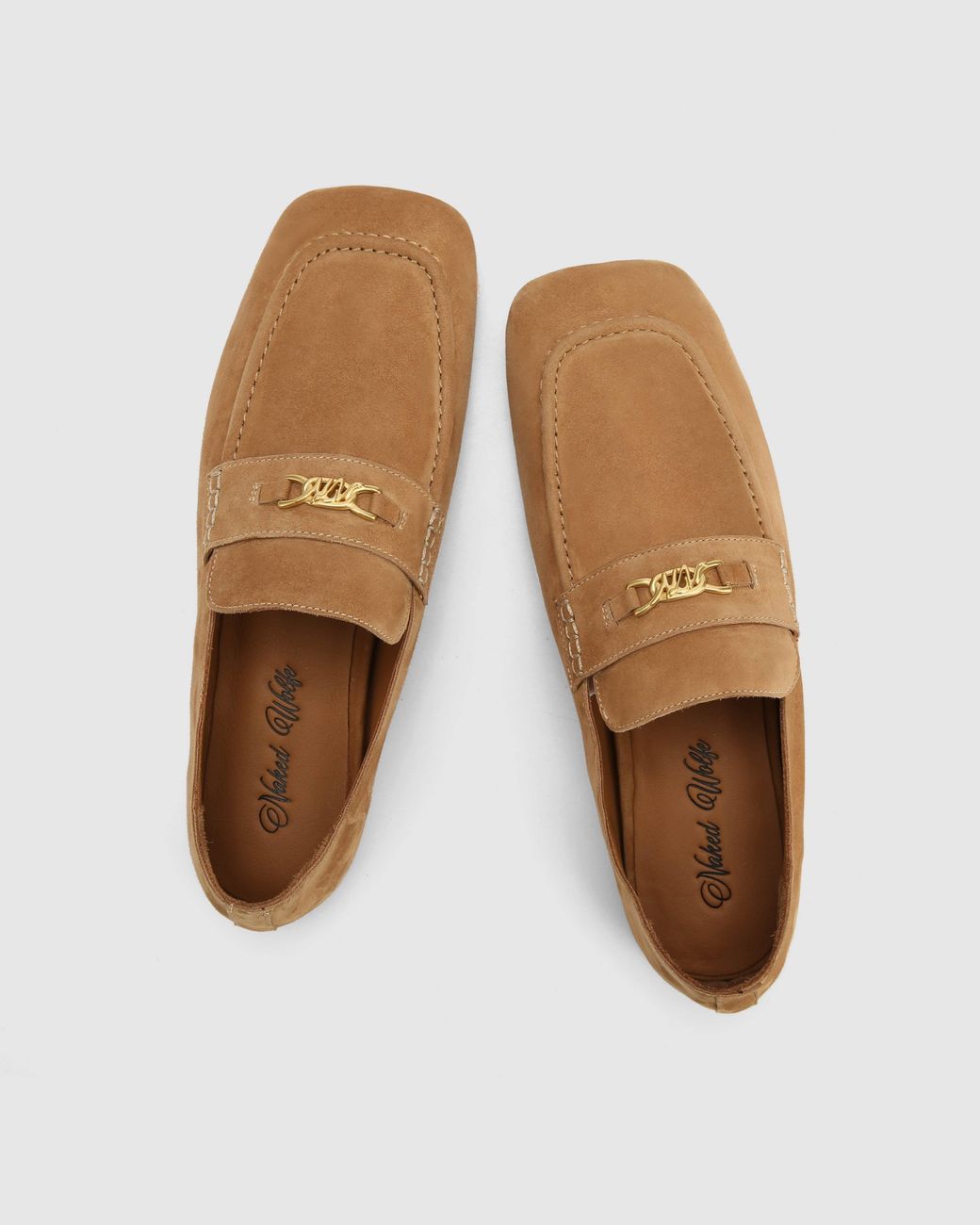 Naked Wolfe Brown Rover Loafer Suede