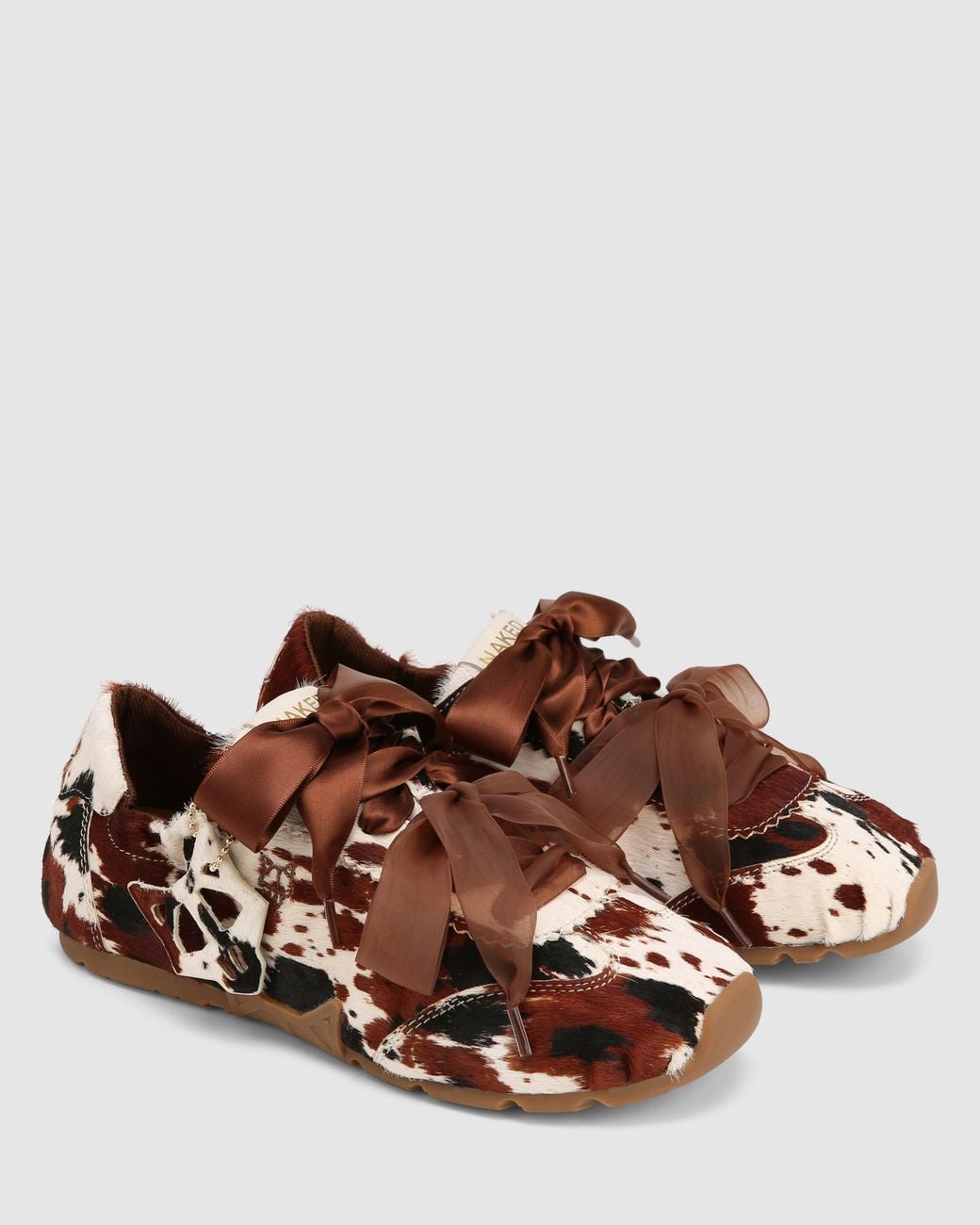 Naked Wolfe Brown Adorable Cow Print
