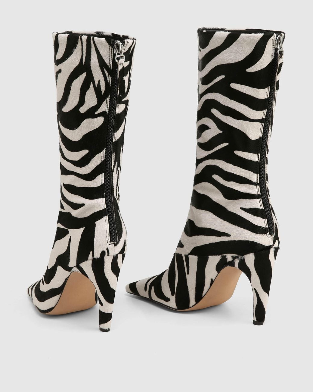 Naked Wolfe Black Haute Zebra Pony