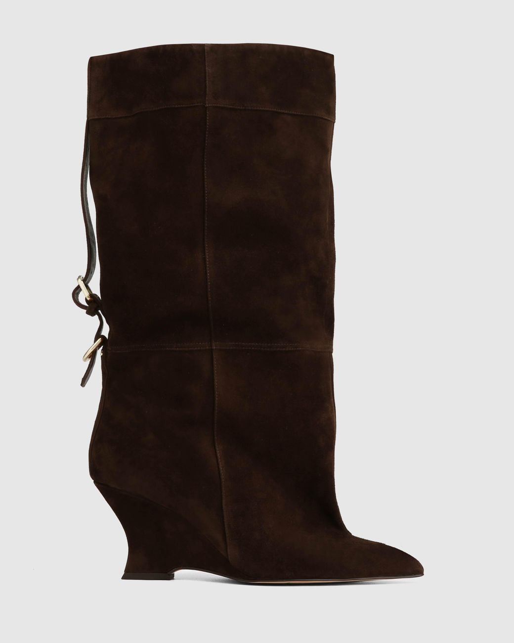 Naked Wolfe Black Harness Suede