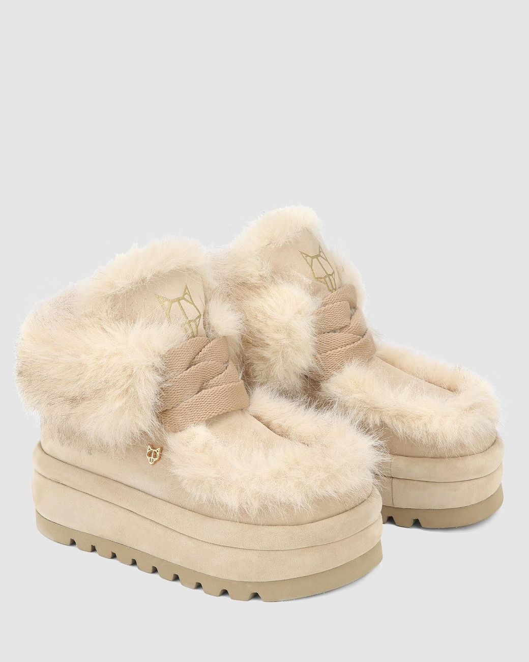 Naked Wolfe Natural Bambi Ice Suede