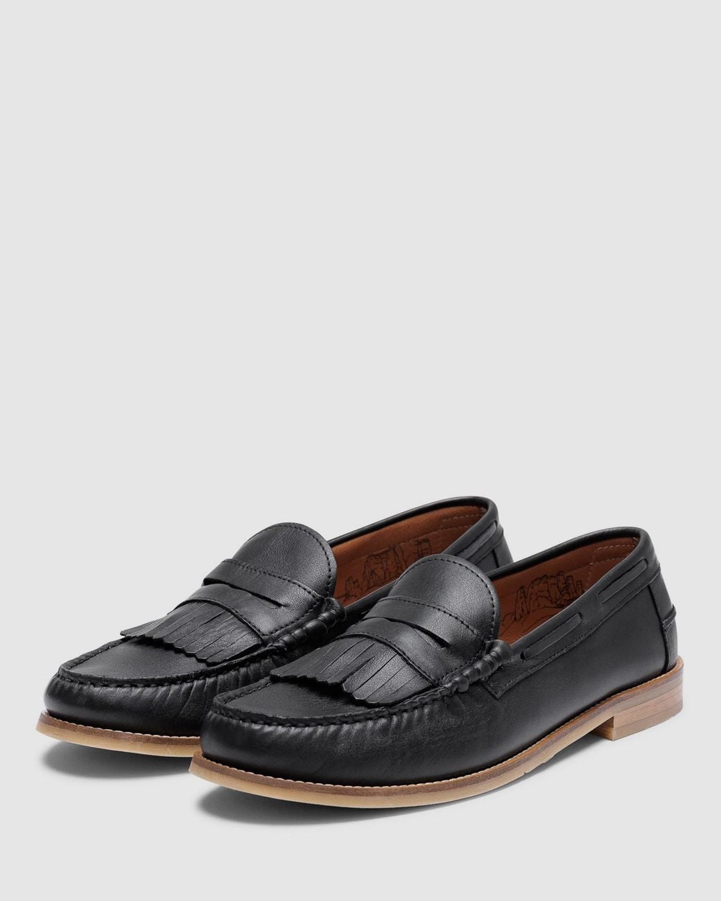 Naked Wolfe Black Ravello Leather