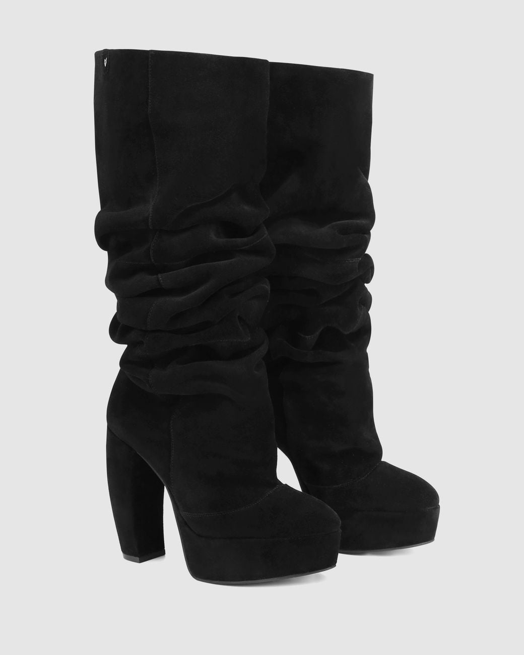 Naked Wolfe Black Dallas Suede