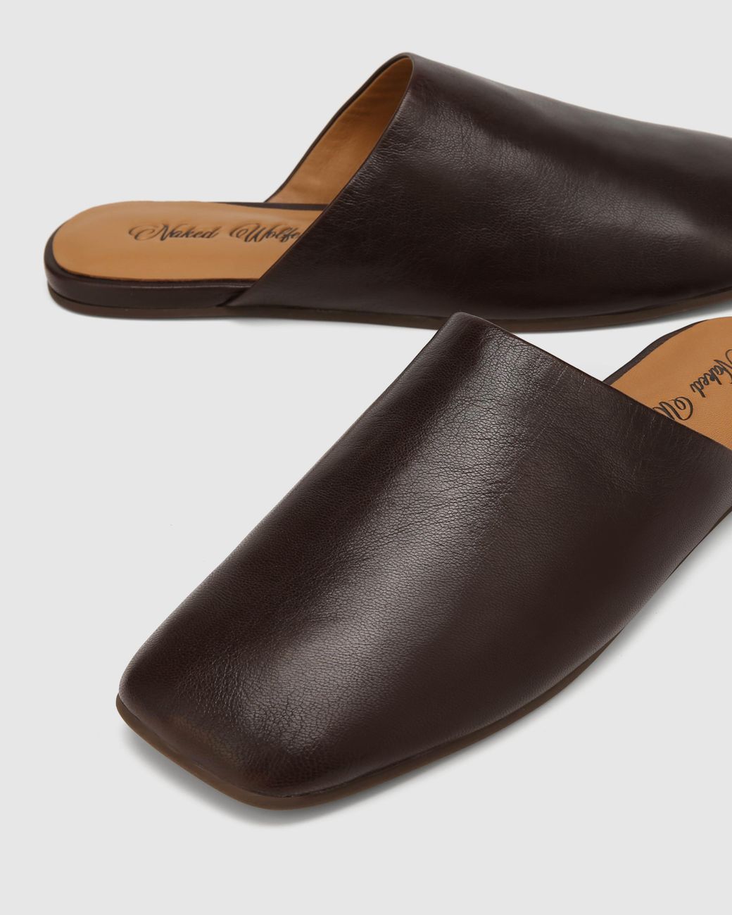 Naked Wolfe Brown The Reaper Mule Leather