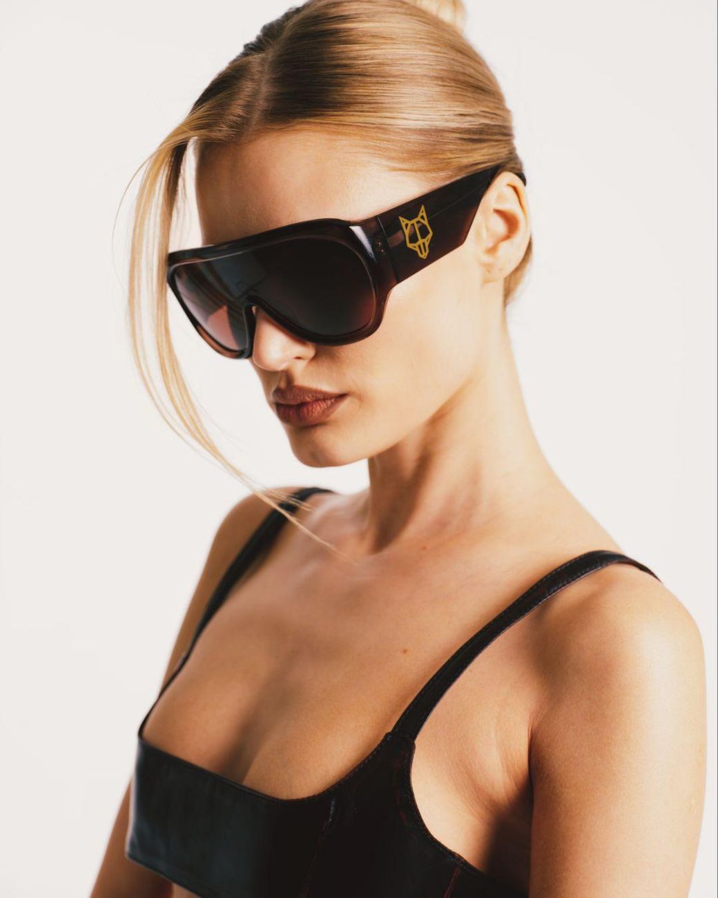 Naked Wolfe Brown Kim Sunglasses