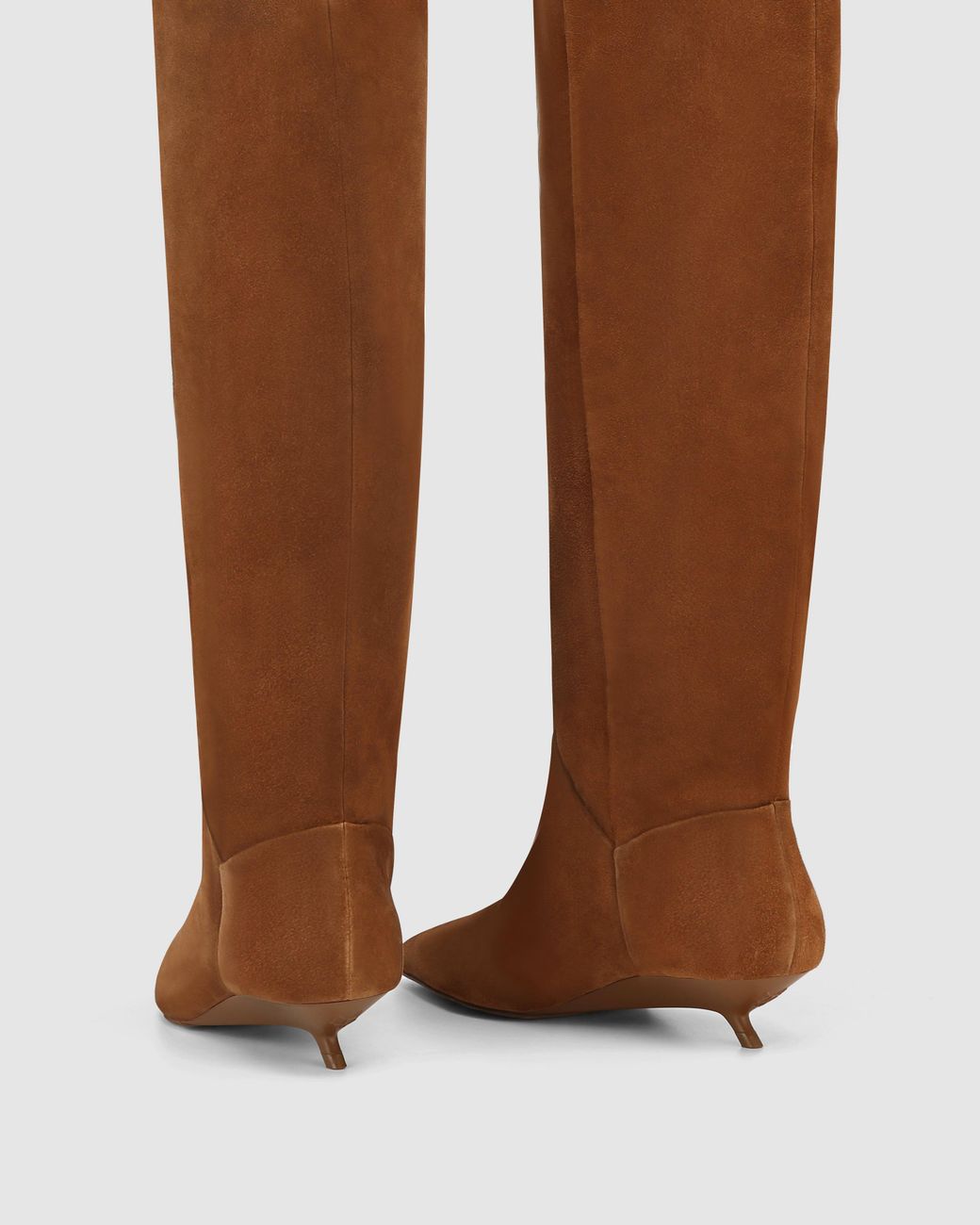 Naked Wolfe Brown Keria Cow Suede Tan