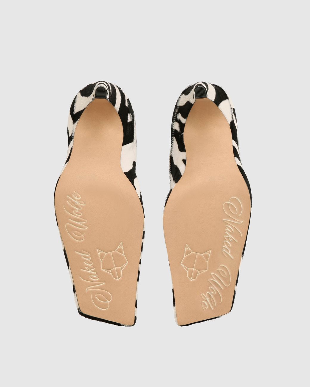 Naked Wolfe Black Haute Zebra Pony
