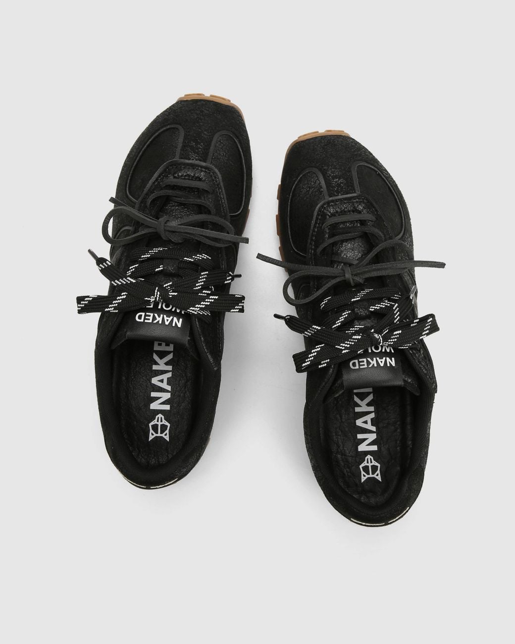 Naked Wolfe Black Lightning Distress Leather