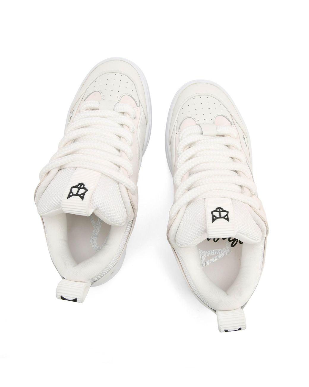 Naked Wolfe Area Genysis Leather/Mesh/Suede in White | Lyst