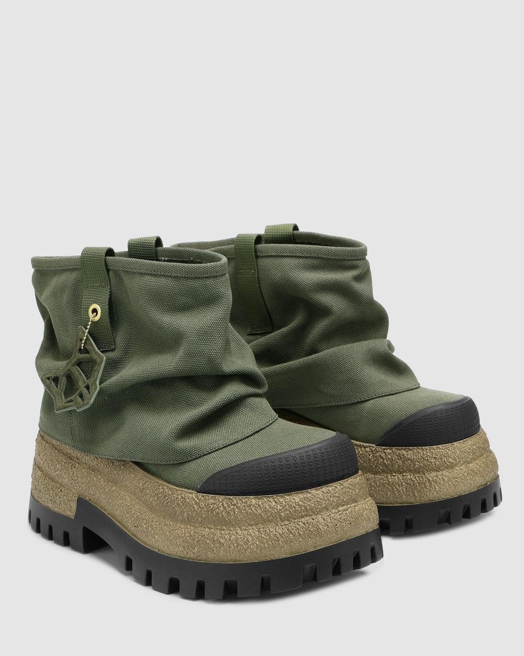 Naked Wolfe Green Dream Army Canvas