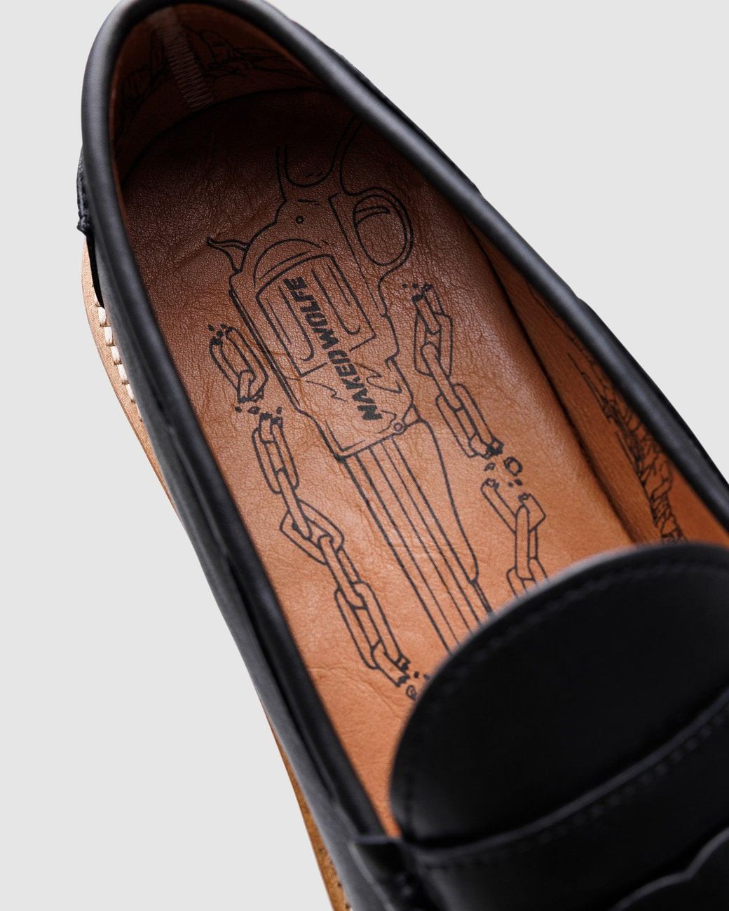 Naked Wolfe Black Ravello Leather