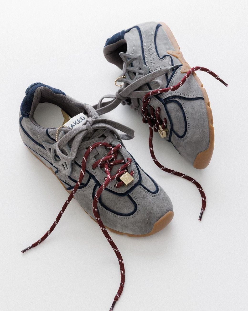 Naked Wolfe Gray Adored Suede