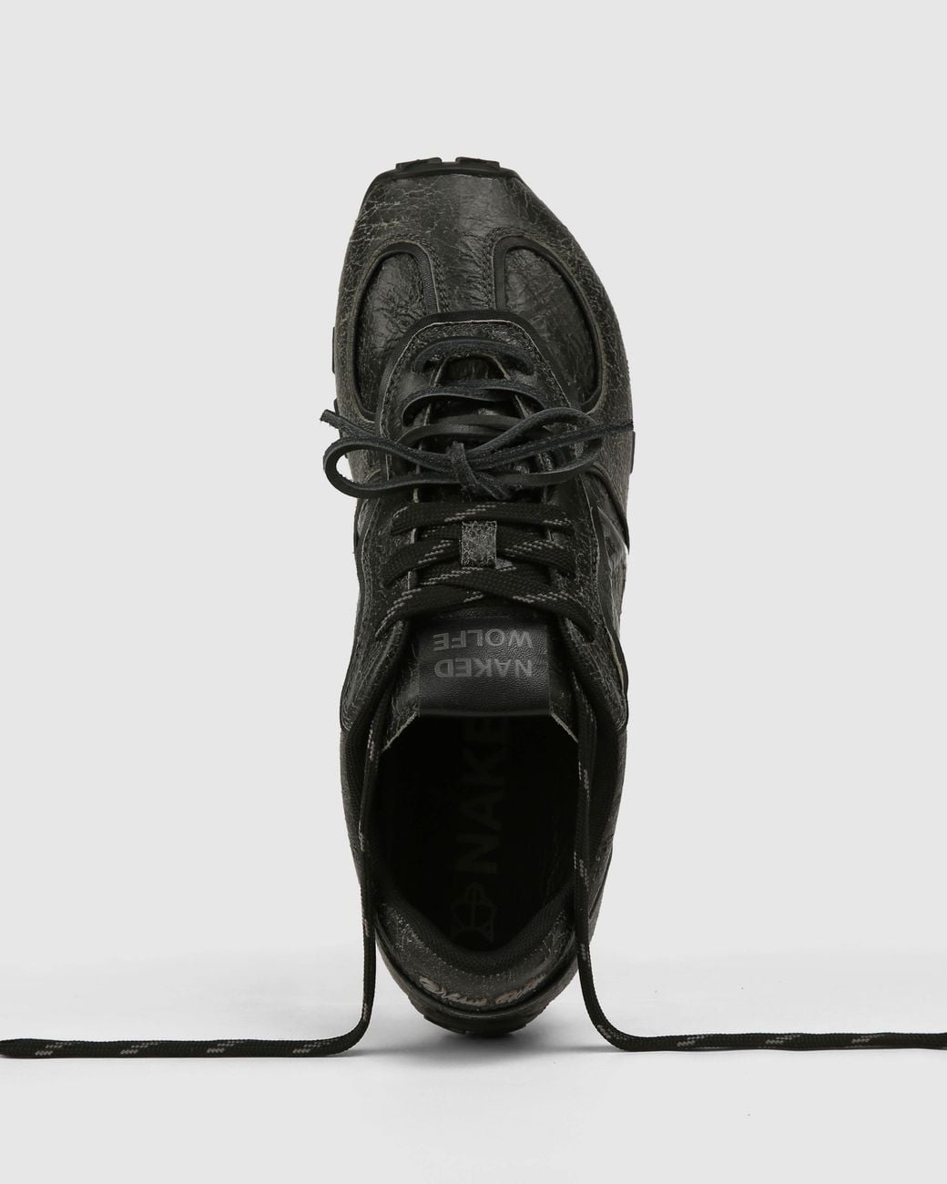 Naked Wolfe Black Lightning Distress Leather