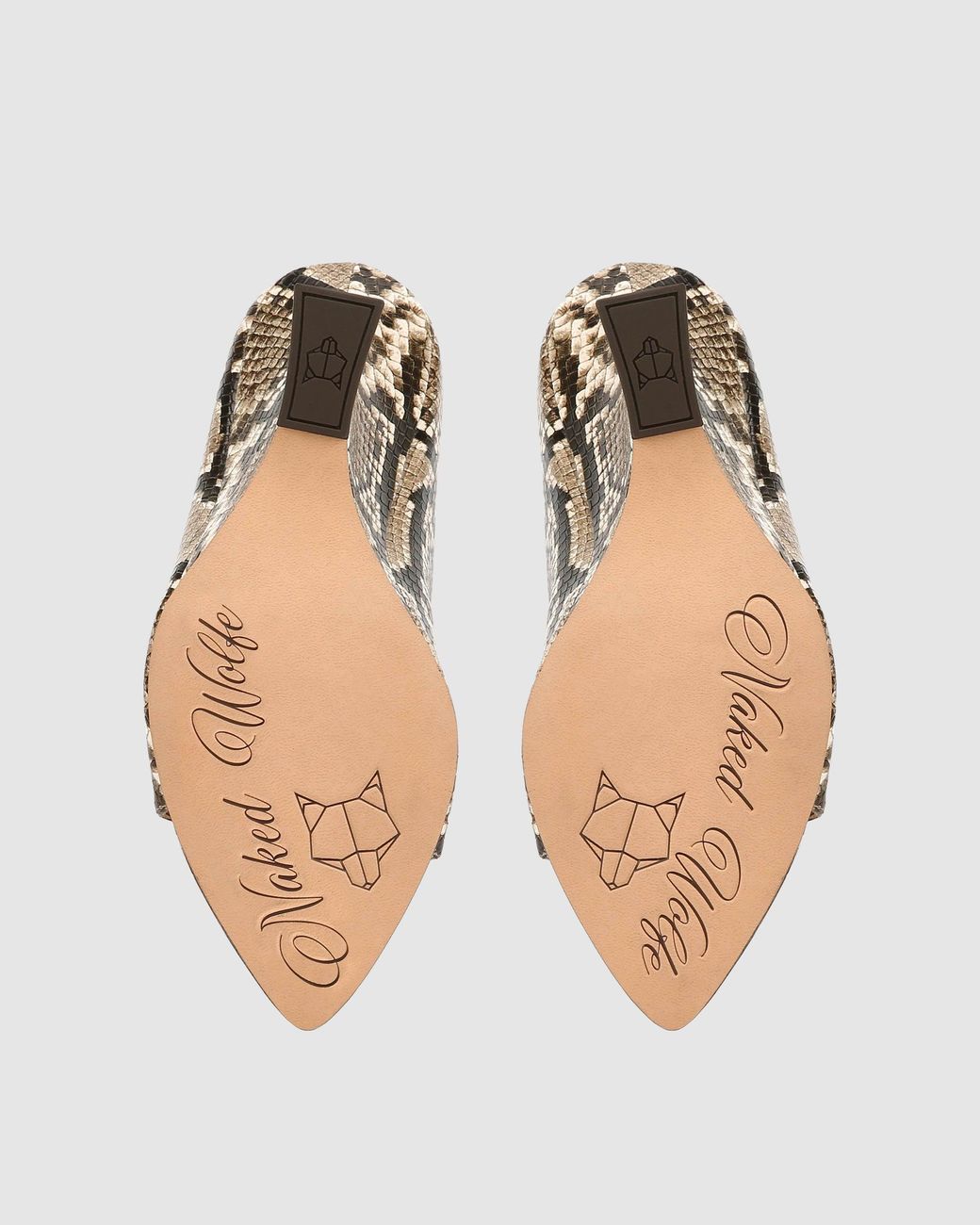 Naked Wolfe Reptile Natural Snake Leather