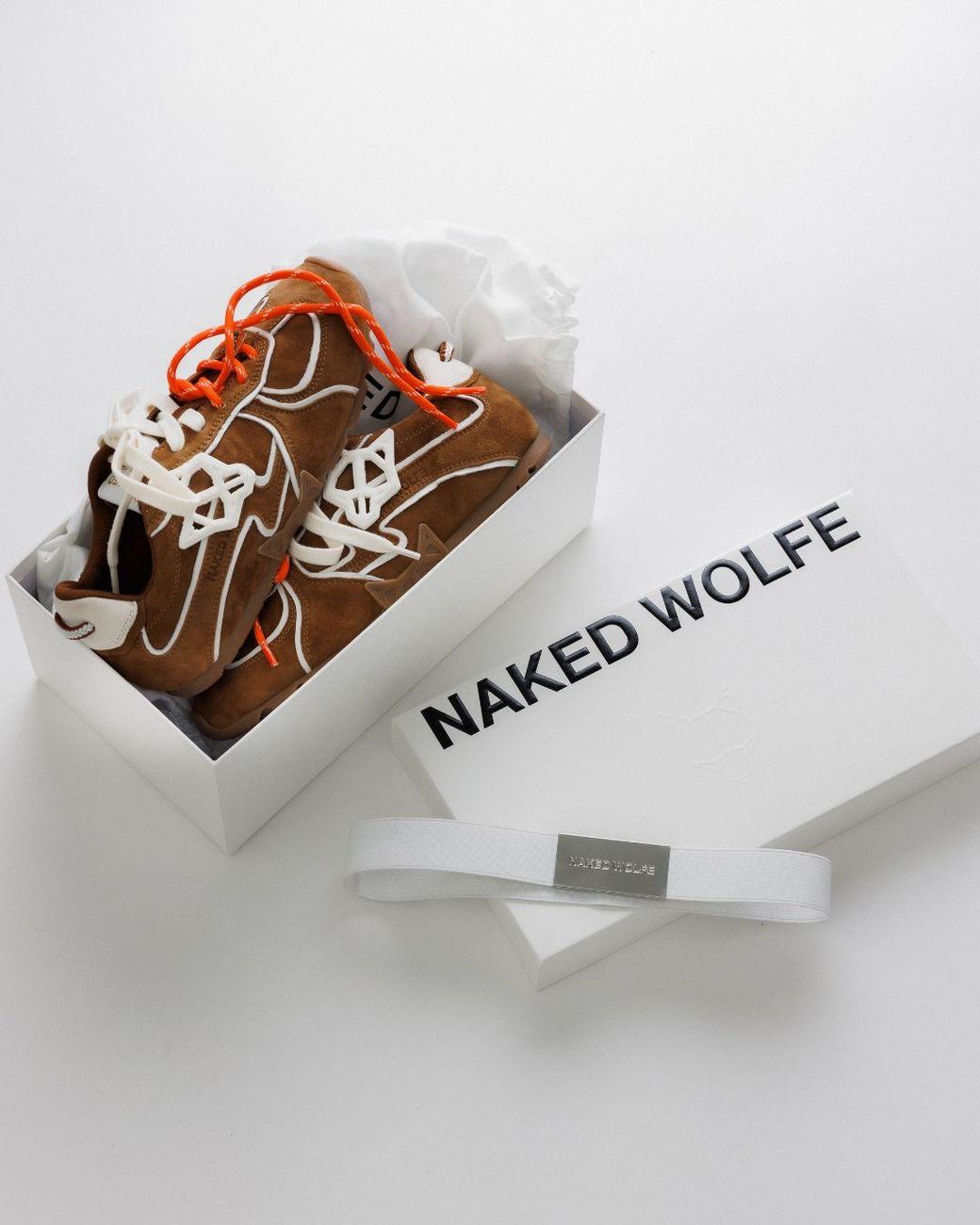 Naked Wolfe Brown Adored/ Suede