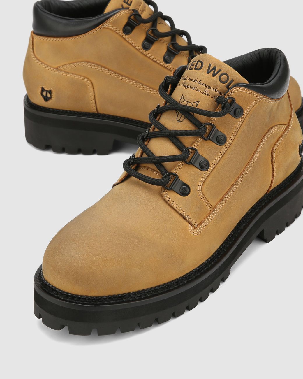Naked Wolfe Brown Broad Nubuck Wheat